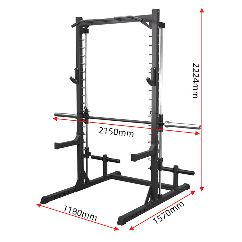 KINGBOX Multi Gym Squat Rack Commercial Squat Stand Half Rack Gym Power Bench Press And Squat Rack