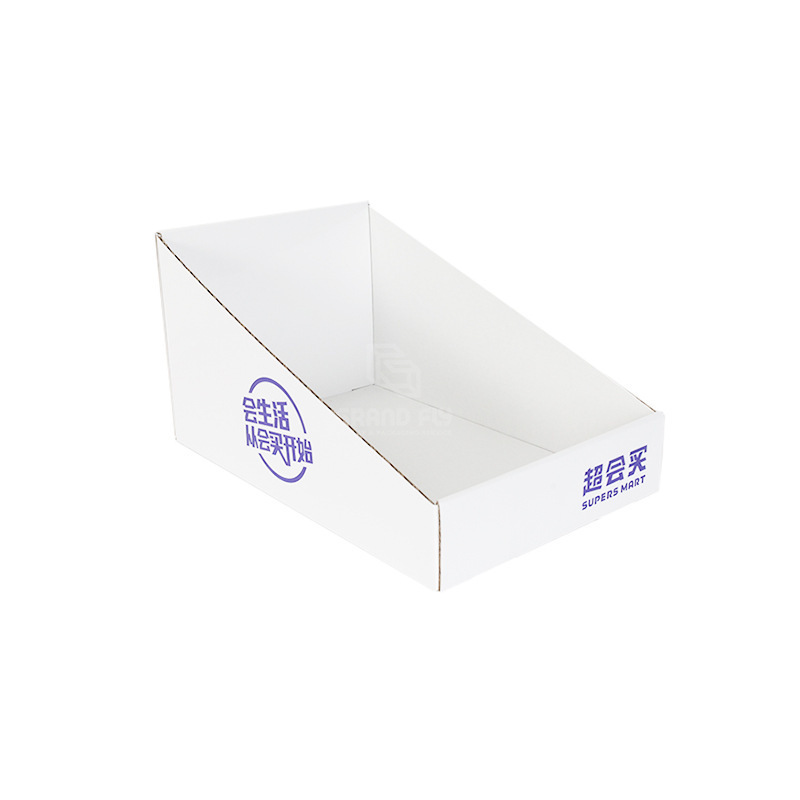 350g  White Cardboard High Quality Display Case Paper Carton Box Packaging Insert Box