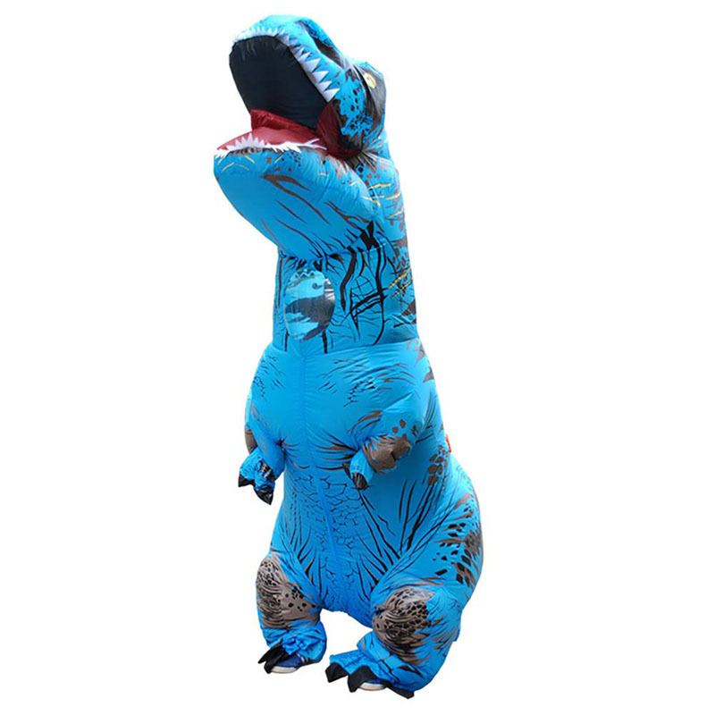 Wholesale Adult Dinosaur Costume Inflatable with Fan and Battery for Men/Women Party New Year Carnival Performance Suits Costume