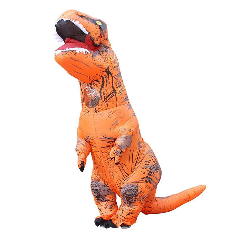 Factory Price Adult Realistic Dinosaur Costume for Kids Party Costume Cosplay Carnival Party Gift Unisex