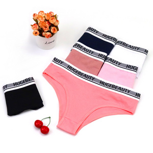 Hot Selling Ladies Sexy Panty Underwear Ladies Women Popular Custom Panties Free Sample Cotton/spandex Hipster for Women Knitted