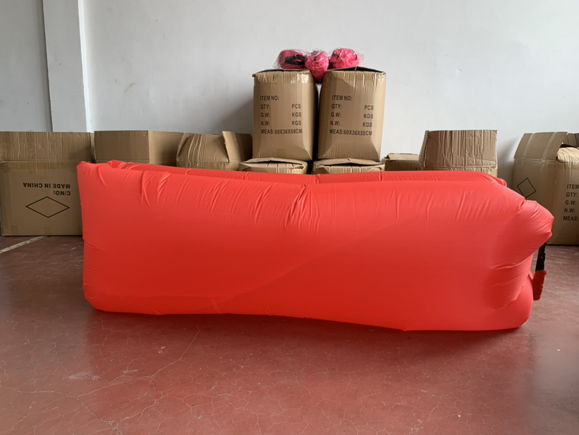 Inflatable Bed Sofa Air easy To Carry Sleeping Air Bag Sofa Inflatable Bubble Sofa For Camping Beach