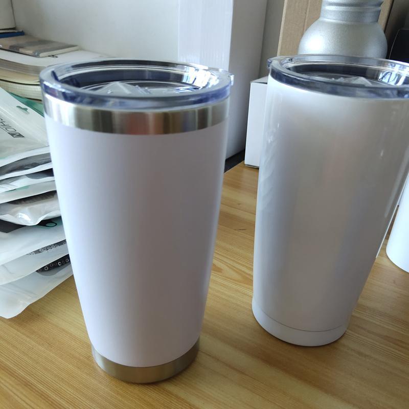 20oz sublimation Tumbler stainless steel vacuum insulated beer tumbler blank cups yetys coffee travel tumbler