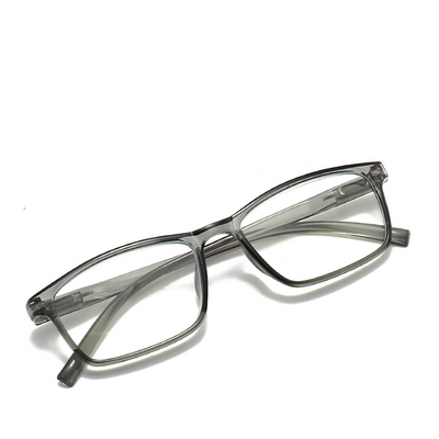 2108 Ladies Reading Glasses Blue Light Blocking Spring Hinge Eyeglasses Frame Full Frame Rectangle Men Glasses