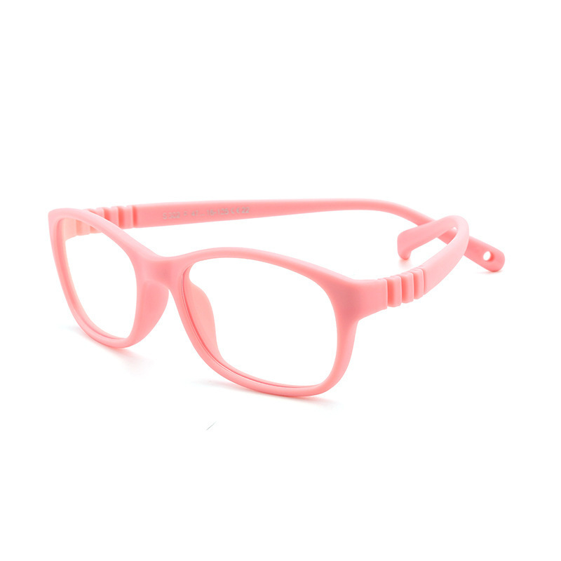 302 New Flexible Silicone Optical Eyeglasses Glasses Frame For Girls Anti Radiation Glasses For Kids Computer Blue Light Glasses