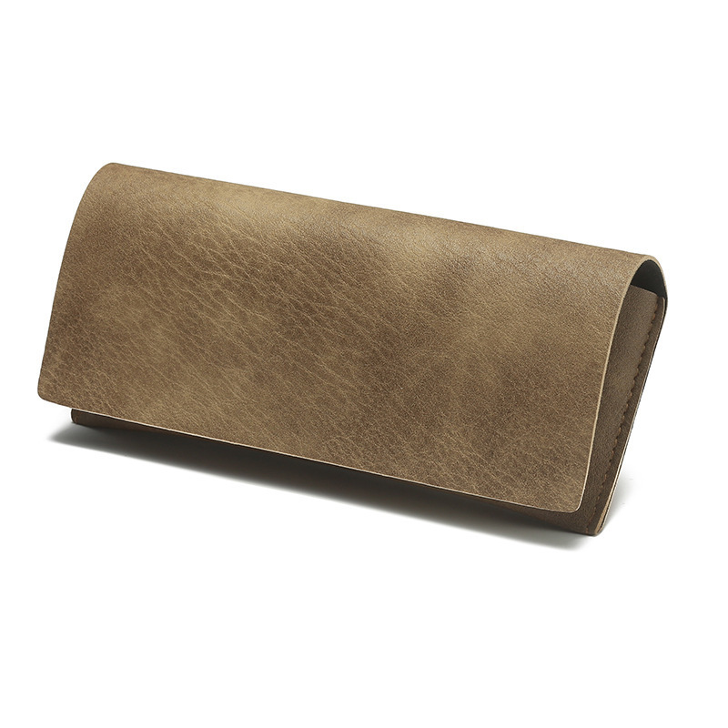 2023 Leather Sunglasses Case Microfiber Pouch Cloth PU Sunglasses Case Box Glasses Case Set