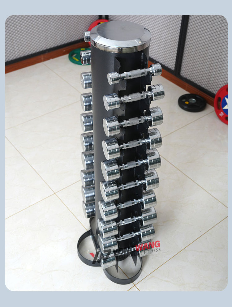 Factory direct sale Hot commercial gym equipment Dumbbell Rack