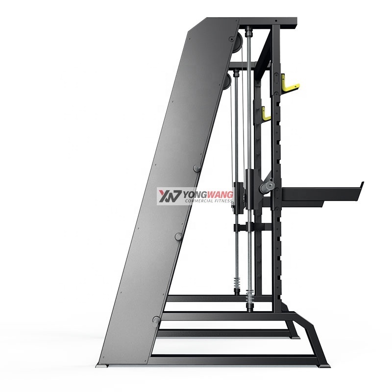 Crossover equipment body building power cage squat rack cable home gym Multi functional smith machine