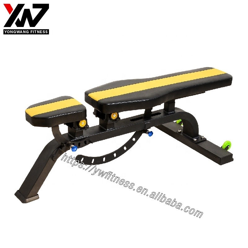 Commercial free weight lifting super bench fitness equipment wholesale