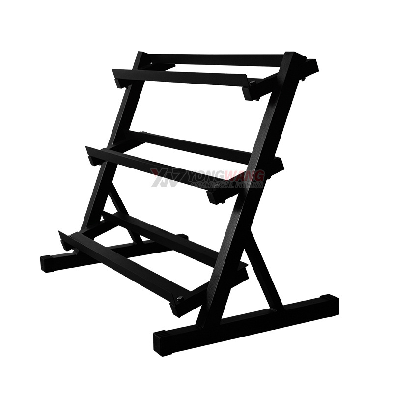 YW Fitness Commercial Dumbbell Rack Free Weight Stand for Home Gym