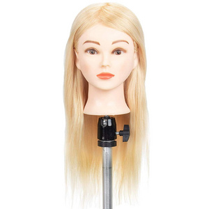 100% Real Human Woman Hair 8-24 Inches #613 Mannequin Head Training Head Manikin With Shoulder