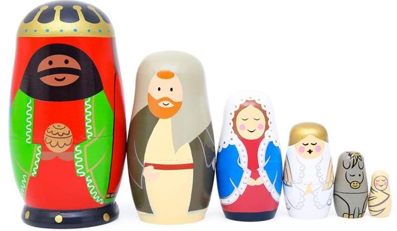 Hot Sale wholesale price custom design dolls Traditional Hand Painted russian wooden nesting doll