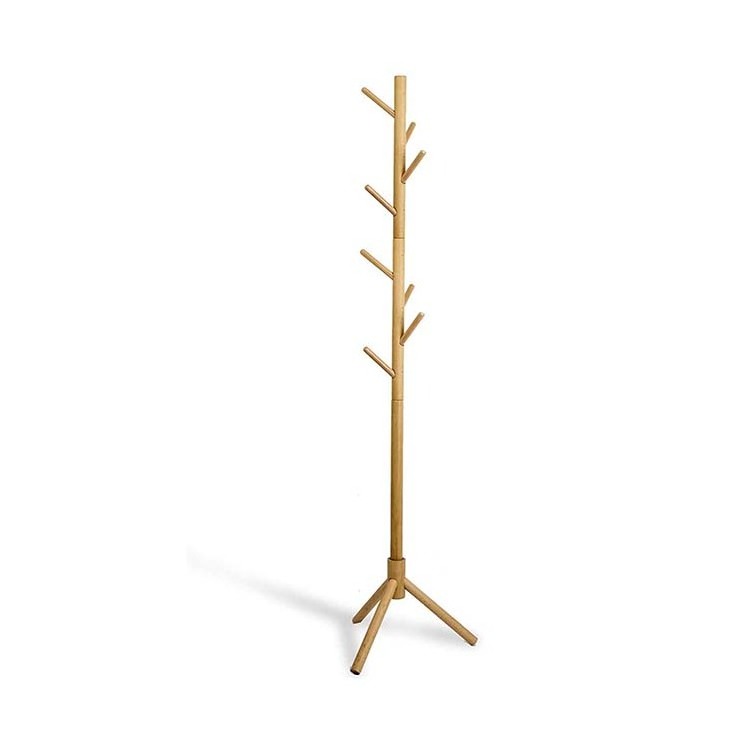 Manufacturers wholesale customized  good quality bamboo coat rack wooden coat rack coat racks