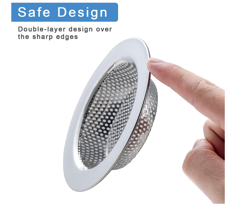 Hot selling stainless steel material Kitchen Sink Strainer  Basket