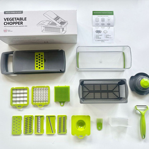 Durable Fullstar Vegetable Chopper Dicer Mandoline Slicer Multifunction Vegetable Chopper 16 In 1 Vegetables Cutter And Chopper