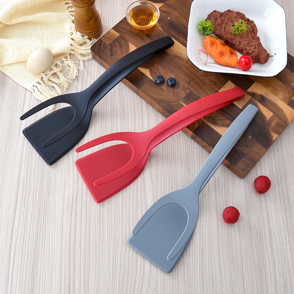 Wholesale Egg Spatula Pancake Spatula 2 In 1 Pancake Toast Omelet Sandwich Nylon Omelet Flip Spatula Kitchen Tool