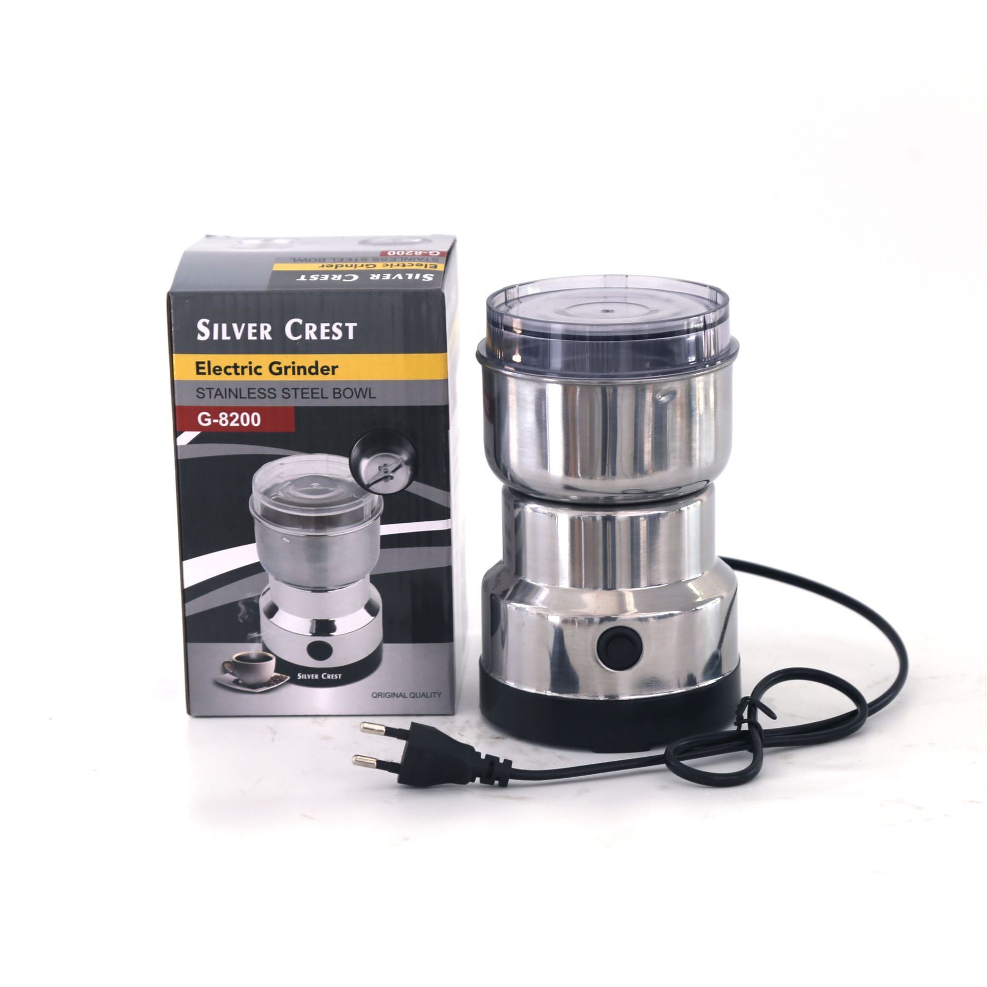 New Electric Mini Blender Stainless Steel Vegetable Food Chopper Cutter and Blender with Press Function for Fruit and Garlic