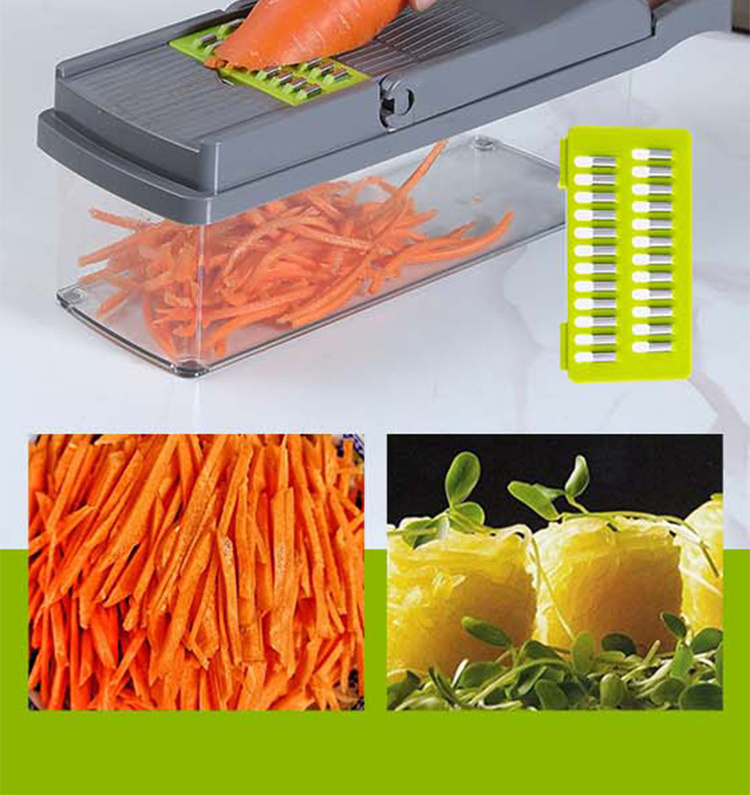 hot selling multifunctional vegetable cutter grater with box cheese grater vegetable cutter vegetable chopper