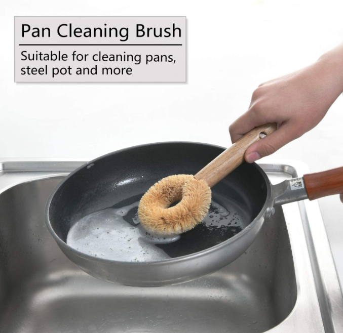 customized logo kitchen brush cleaning brush kit cleaning brushes for Dish/Bottle/Vegetable/Pan/Pot