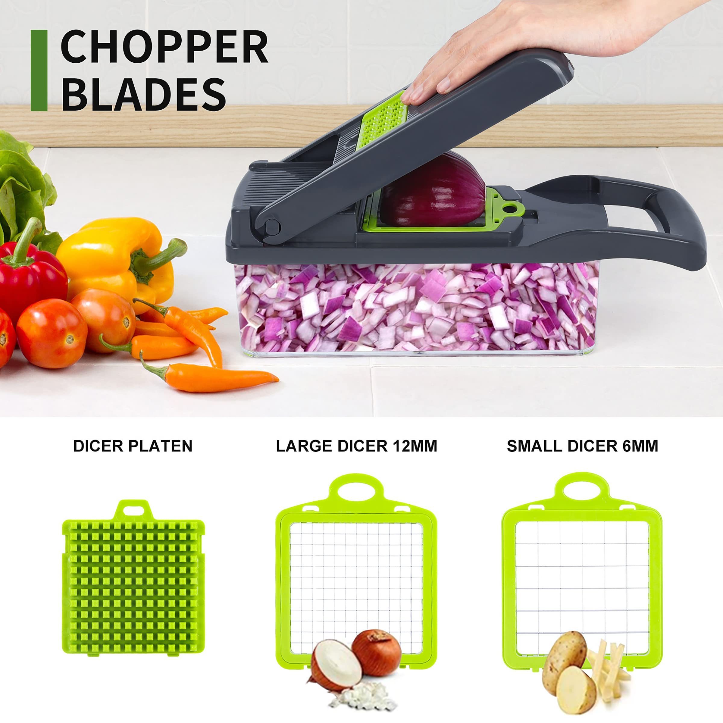 Manual Hand Easy Use Multifunctional Vegetables Cutter Kitchen Gadgets Vegetable Slicer Vegetable Chopper