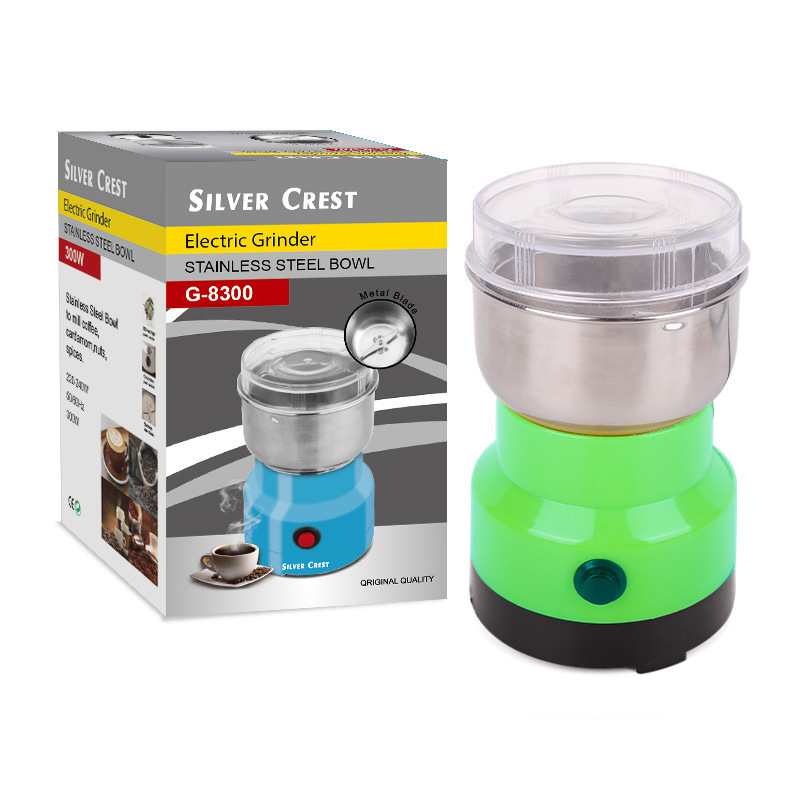 New Electric Mini Blender Stainless Steel Vegetable Food Chopper Cutter and Blender with Press Function for Fruit and Garlic