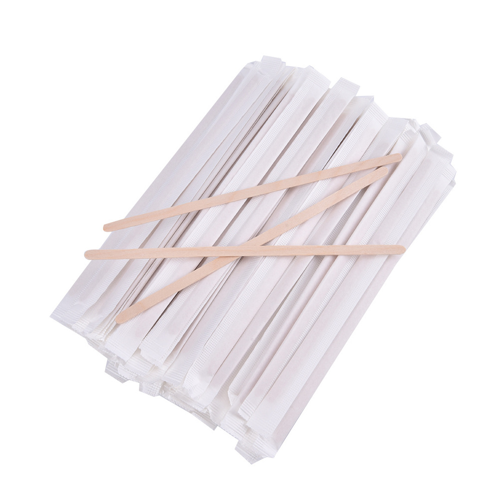 Wooden Stirrers Hot Cold Drinking Stir Beverage Coffee Sticks Ice Cream Bars Frozen Treats Stick Bar Bin Bag