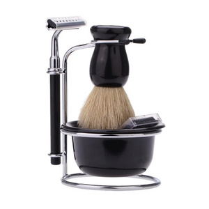 2023 hot sell new design economical style men's shaving razor shaving brush shaving set