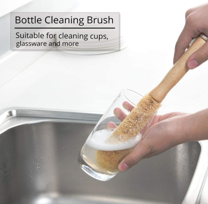 customized logo kitchen brush cleaning brush kit cleaning brushes for Dish/Bottle/Vegetable/Pan/Pot