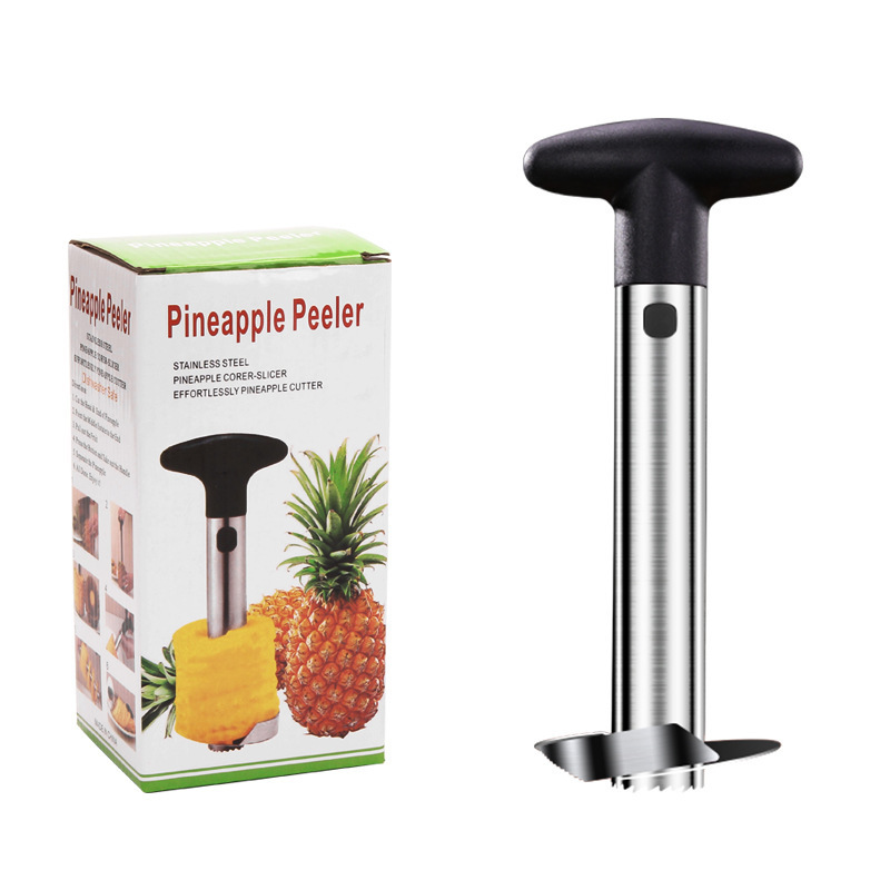 2023 Hot Sale Multifunctional stainless steel pineapple slicer pineapple peeler fruit cutter