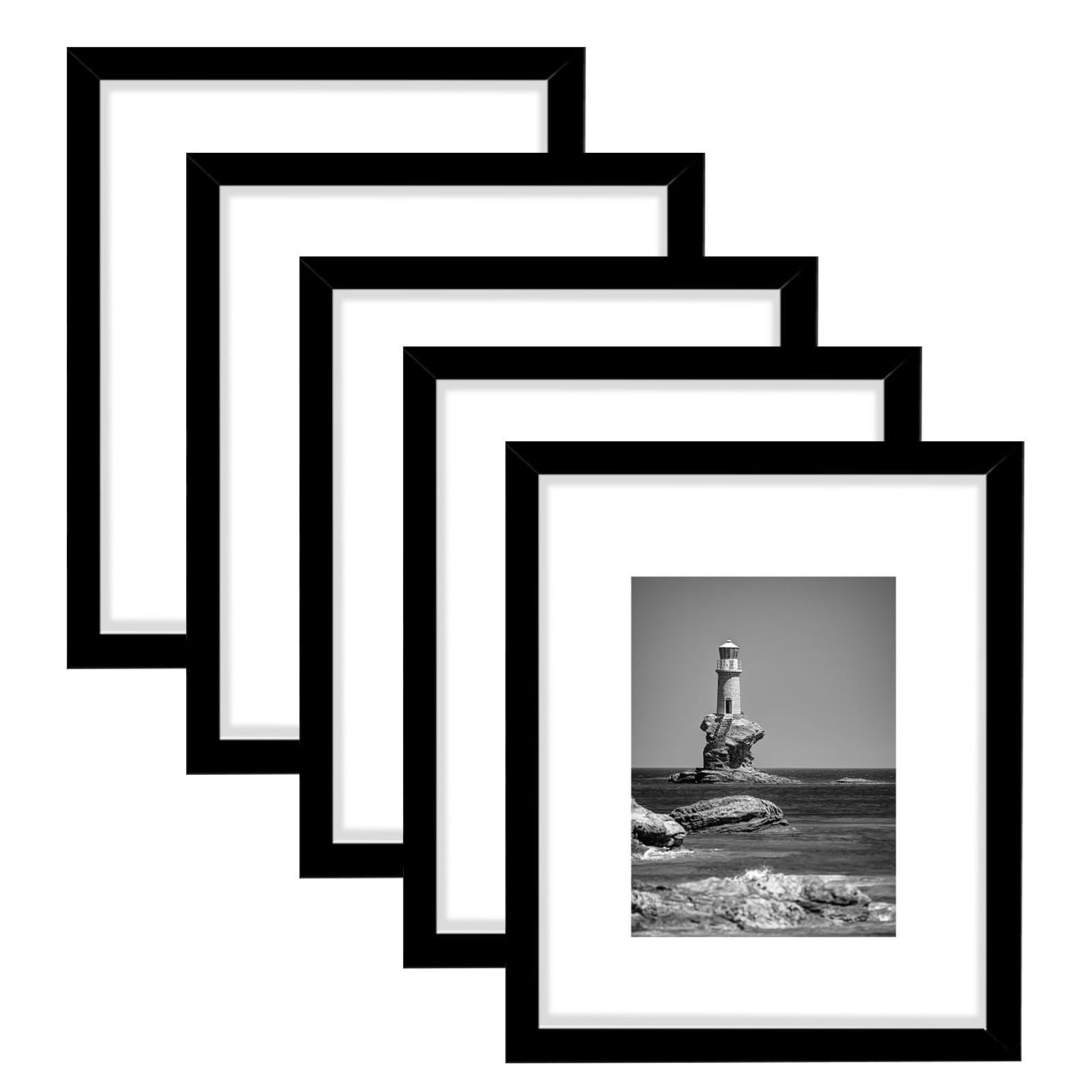 A1,A2,A3,A4,A7,4x6,5X7,6X8,8x10,11x14,12x16,12x18,16x20,18x24,24x36 black White Poster picture wood photo frame