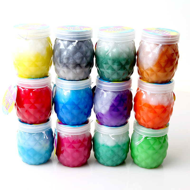 Mix Color Cloud Crystal Slime Putty Toy Soft Stress DIY ART Craft Crystal Slime Toys Education Toys