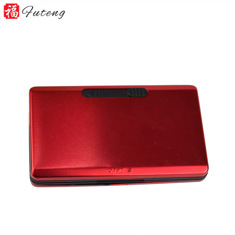 Futeng Mixed Color Classic style Durable Use aluminium case  cigarette case