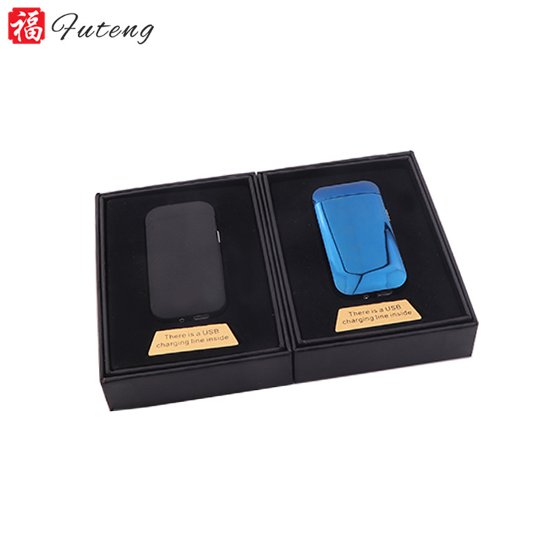 Futeng New Model Electronic Lighter High Quality USB Lighter Cigarette custom lighter