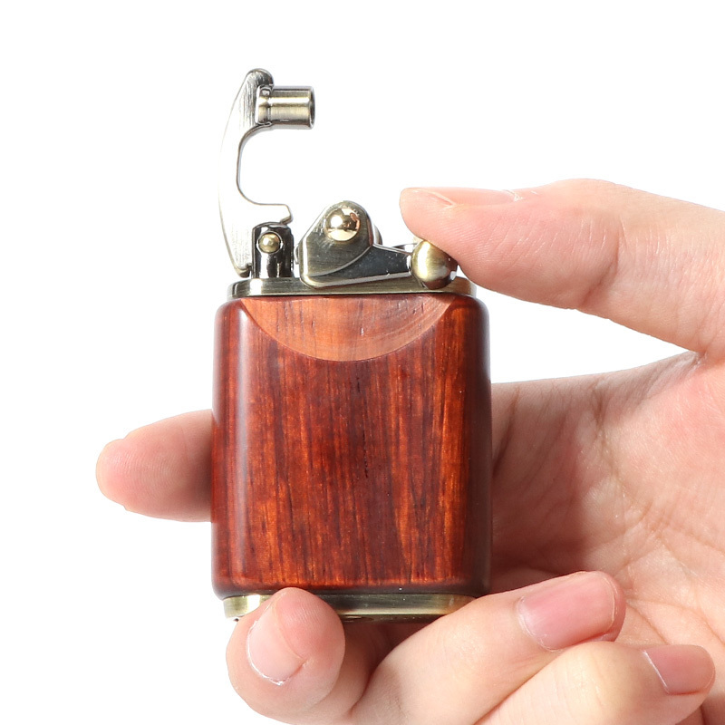 Futeng new in stock rocker vintage kerosene lighters luxury custom refillable cigarette flint lighter smoking accessories