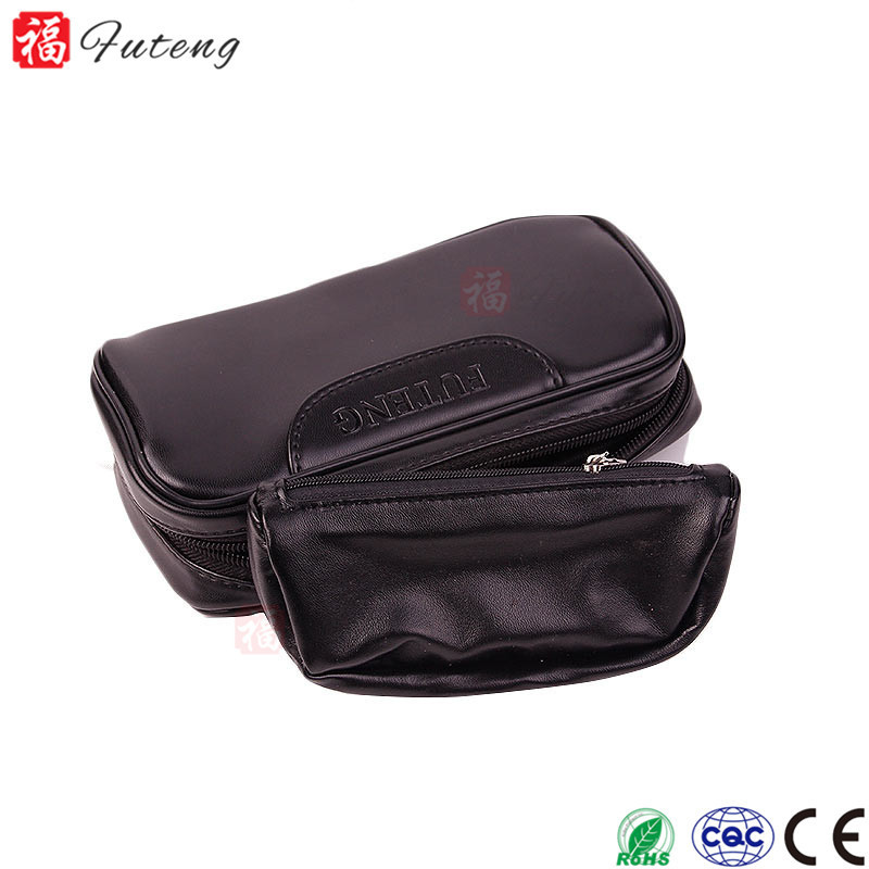 Futeng High Quality Soft Leather Smoking Pipe Case Tobacco Pipe Bag