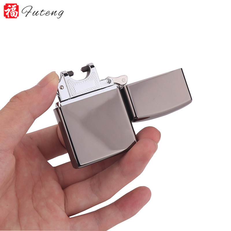 Futeng High Quality Best Gift Luxury Electronic Windproof Usb Cigarette Lighter Wholesale Rechargeable Lighter Cigarette