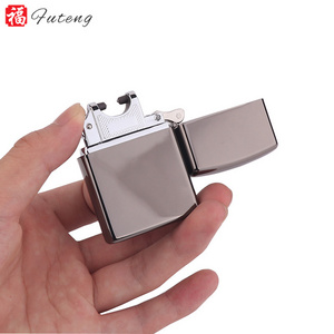 Futeng High Quality Best Gift Luxury Electronic Windproof Usb Cigarette Lighter Wholesale Rechargeable Lighter Cigarette