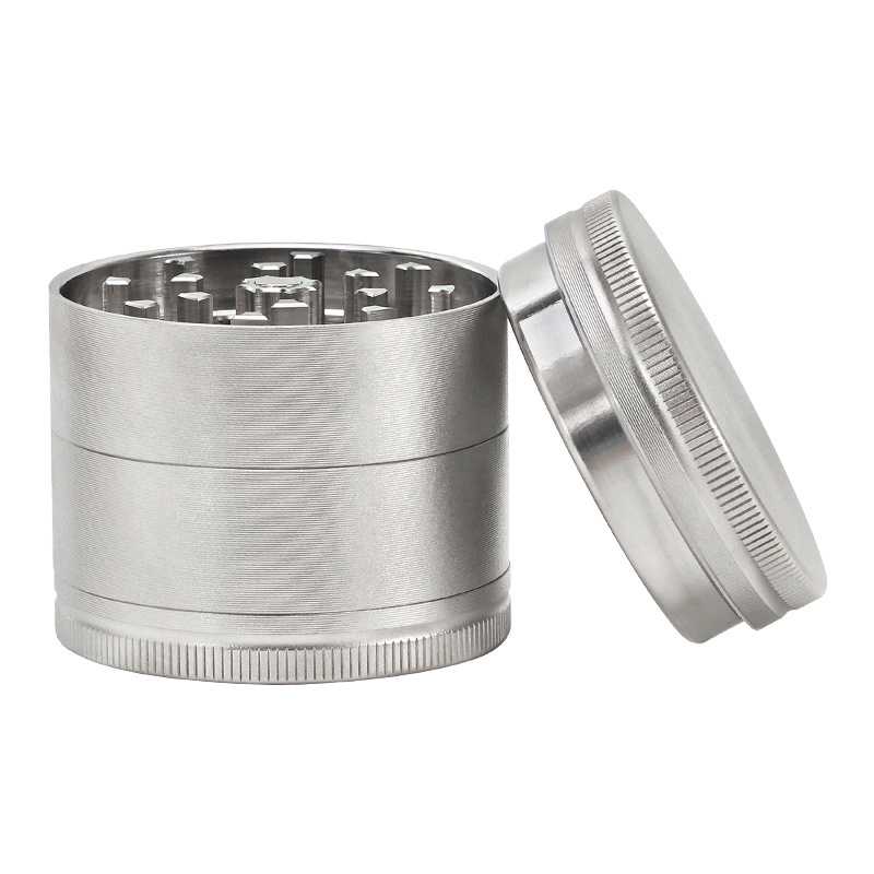 High Quality 4 Layers Stainless Steel Herb Grinder Wholesale 45mm Metal Stainless Steel Grinder for Herb Tobacco Spice Crusher