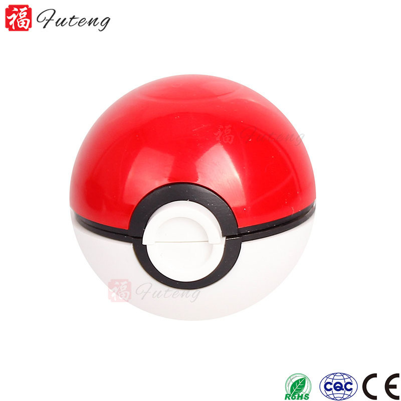 55mm Popular Zinc Pokemon 3 Parts Wholesale Pokeball Grinder Herbal Pokemon Grinder