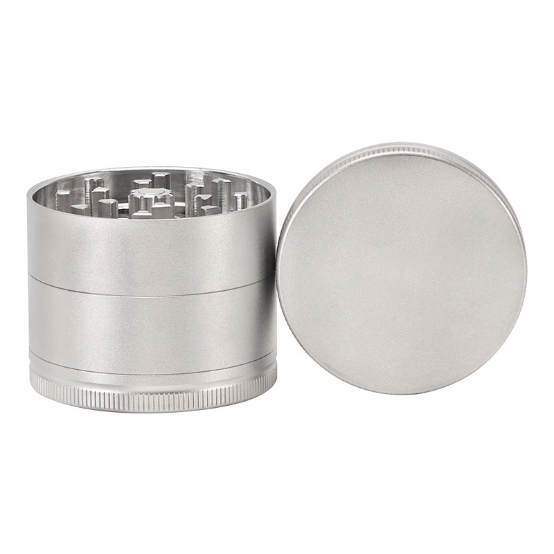 High Quality 4 Layers Stainless Steel Herb Grinder Wholesale 45mm Metal Stainless Steel Grinder for Herb Tobacco Spice Crusher