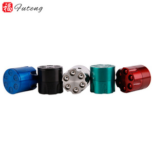 Hot Selling Wholesale Mini Metal Herb Grinder 30mm Portable 3 Parts Shooters Grinders