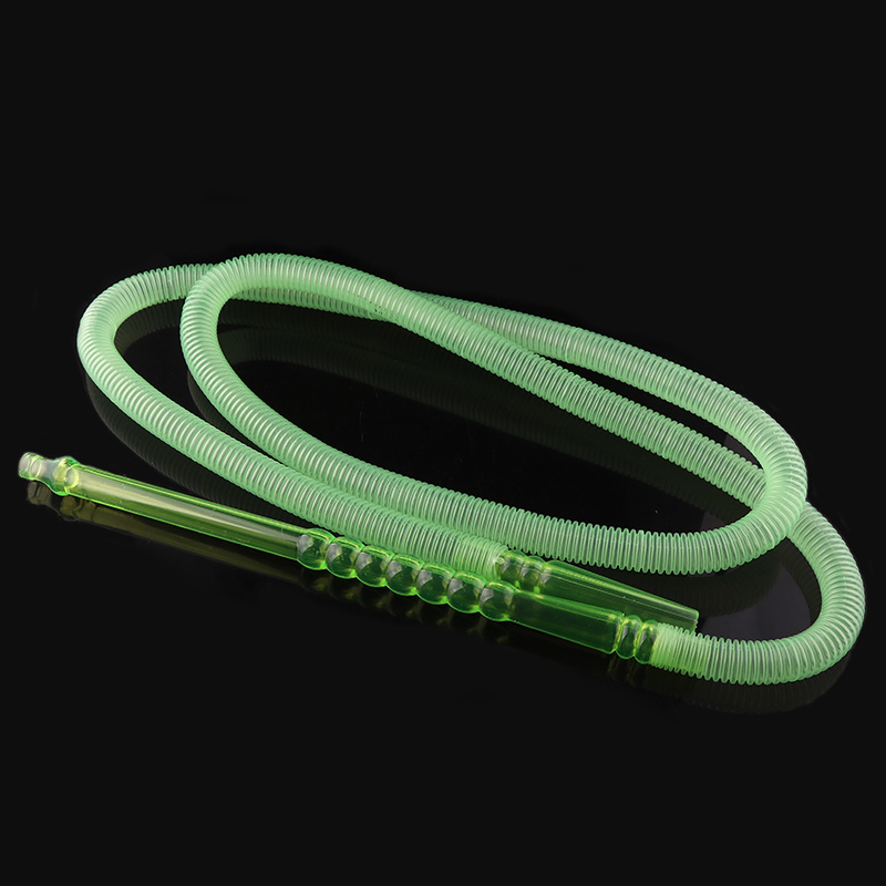 Futeng Wholesale Disposable Hookah Hose 1.5m Plastic Hookah Pipe 4 Disposable Shisha Hose Custom