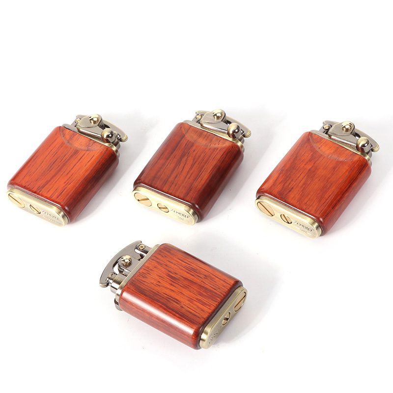 Futeng new in stock rocker vintage kerosene lighters luxury custom refillable cigarette flint lighter smoking accessories