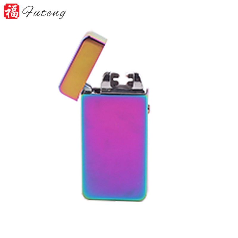 Futeng electronic cigarette usb rechargeable  lighter windproof electric lighter