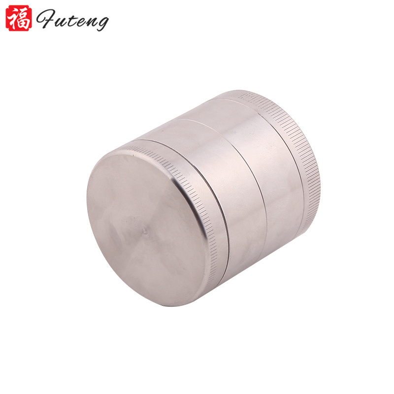 High Quality Stainless steel 50mm Grinder Big Metal 4 Layers Wholesale Stainless steel Herb Grinder Tobacco Metal