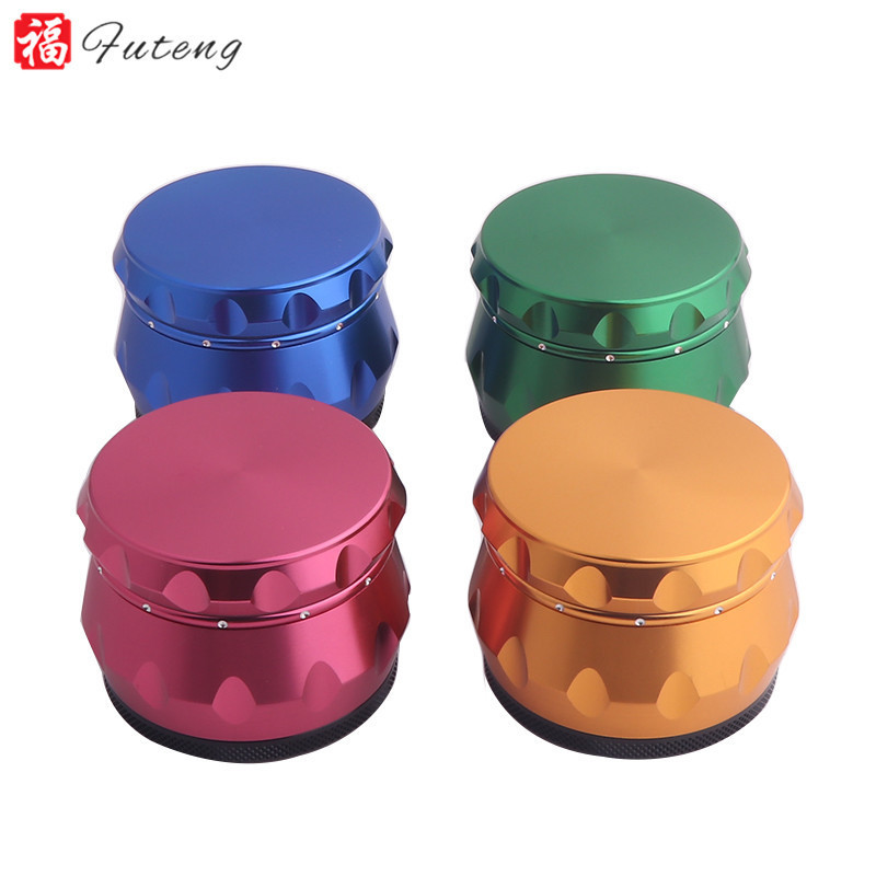 Futeng Fashion Tobacco Herb Grinder fast shipping Smoking Accessories Spice grinder aluminum grinder