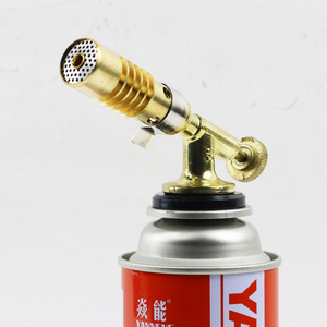 Copper Flame Gun Gas Cutter for Kitchen Cooking Pipe Heating Torch Welding Plumbing Nozzles for Camping ODM Supported