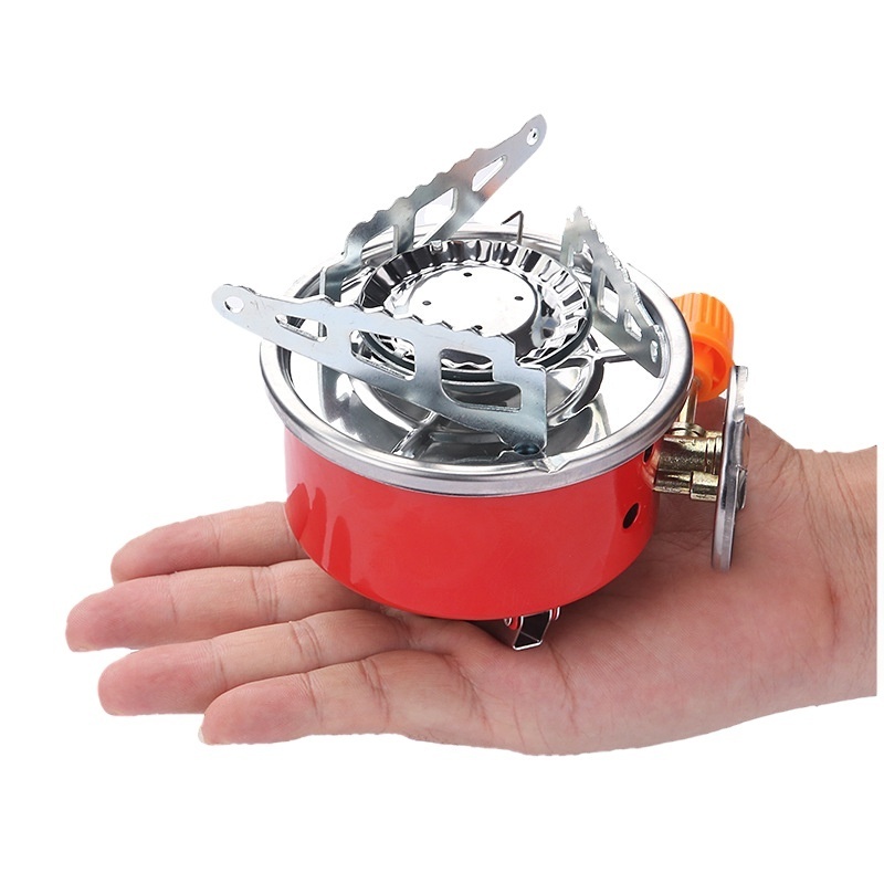 Custom Przenosna kempingowa kuchenka gazowa Barbecue Small Mini Outdoor Garden Butane Burner Portable Camping Gas Stove