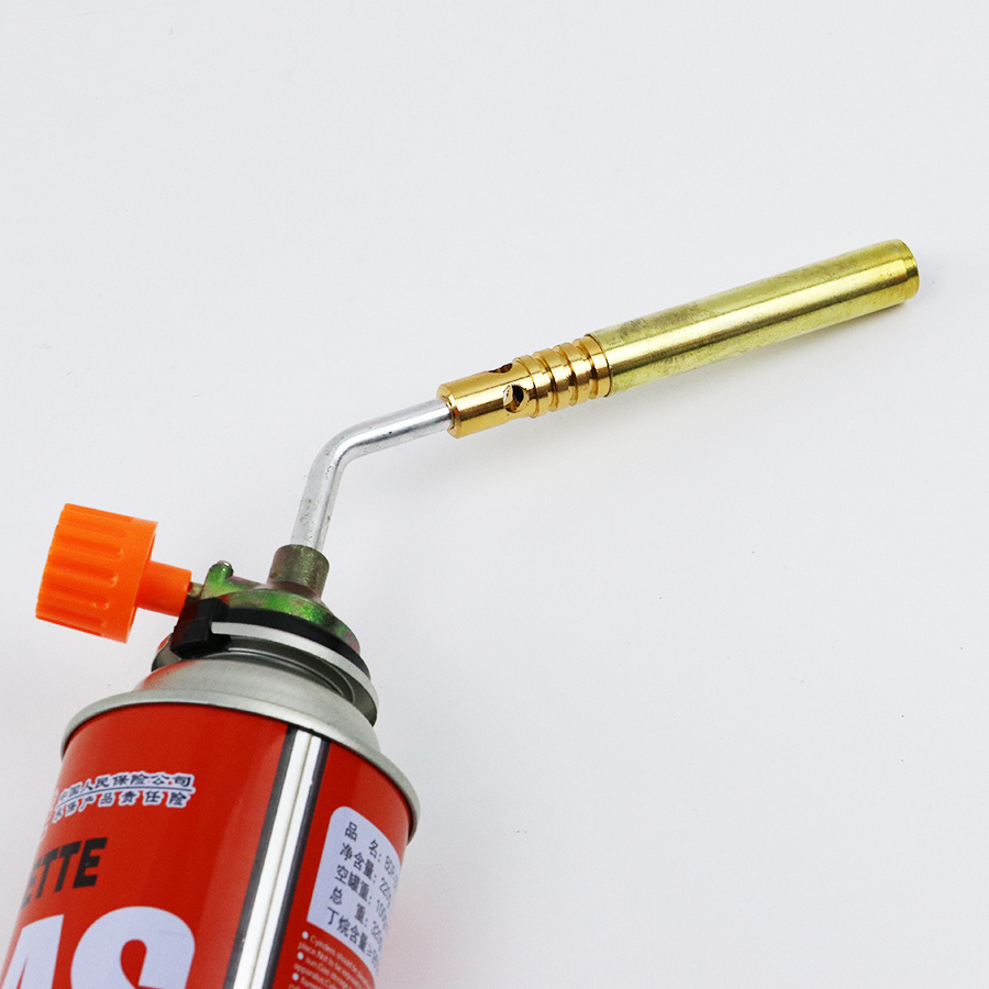 Outdoor Camping Picnic Butane Burner Welding Gas Torch for BBQ Brazing and Soldering China Supplier Manufactured Heating Torch