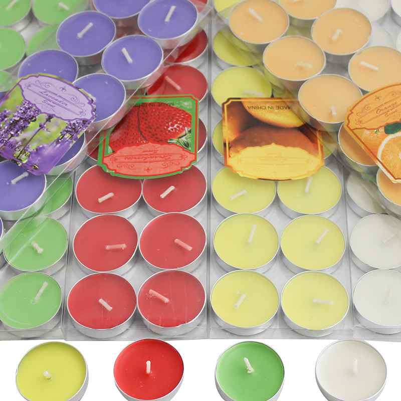 Factory Direct Selling Paraffin Wax 2 Hours burning Unscented Tea Lights White Tealight Candles For Birthday Gift